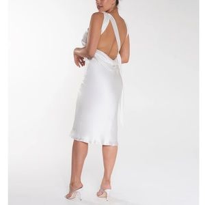 The Bar MAX DRESS BLANC